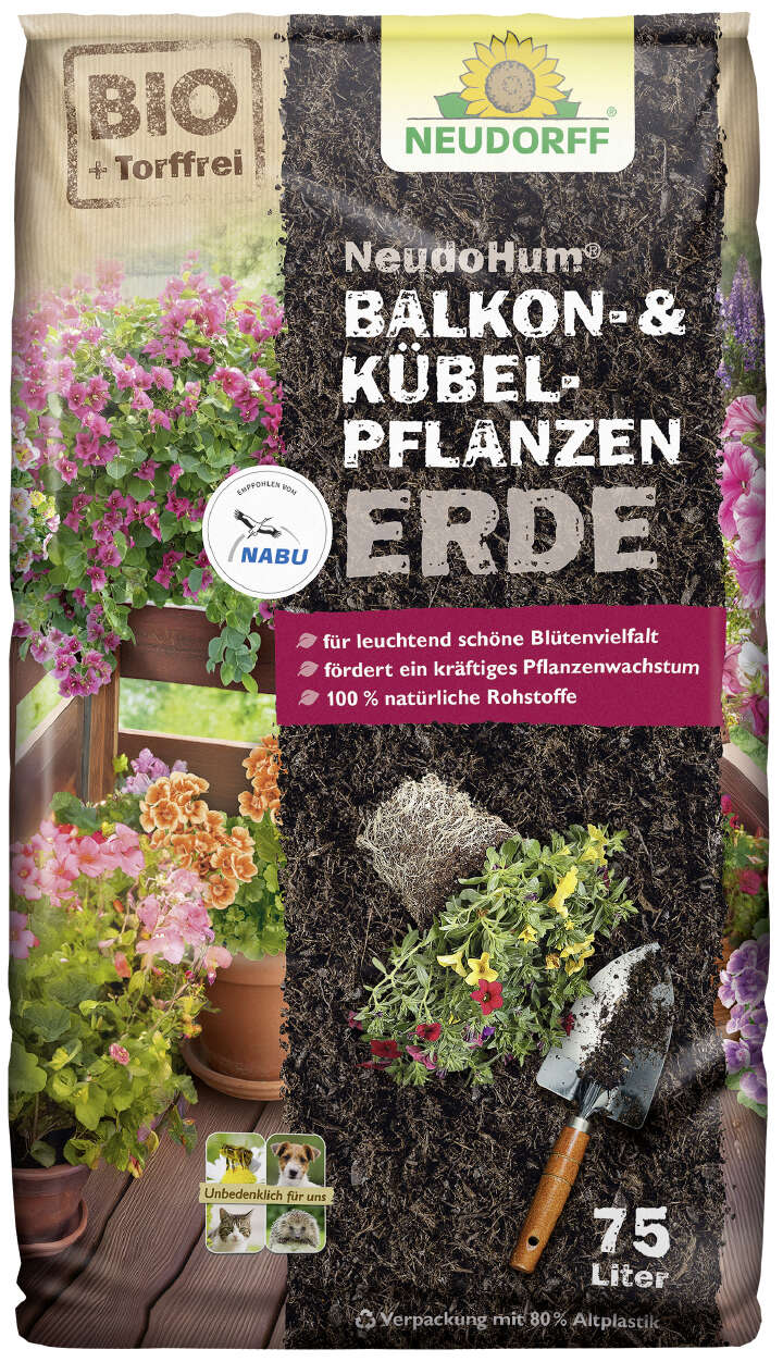 NEUDORFF NeudoHum Balkon- & KübelpflanzenErde